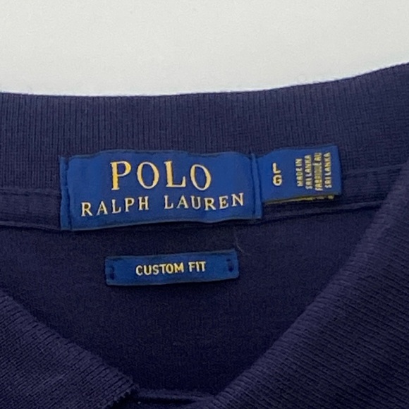 Polo By Ralph Lauren Men's Custom Fit Short Sleeve Polo Shirt - Picture 5 of 5